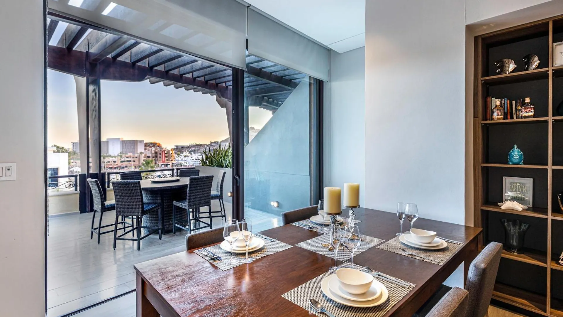 Hot Spot Overlooking Cabo Marina Private Terrace Cabo San Lucas Meksyk